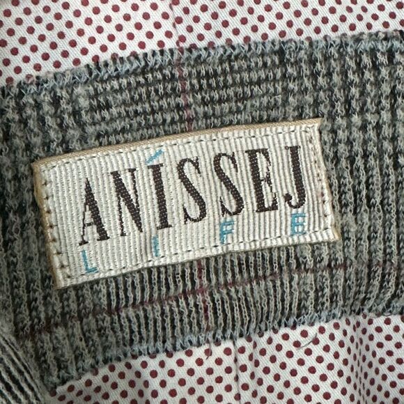 ANISSEJ Life Plaid Women’s Blazer 42 - Picture 9 of 10